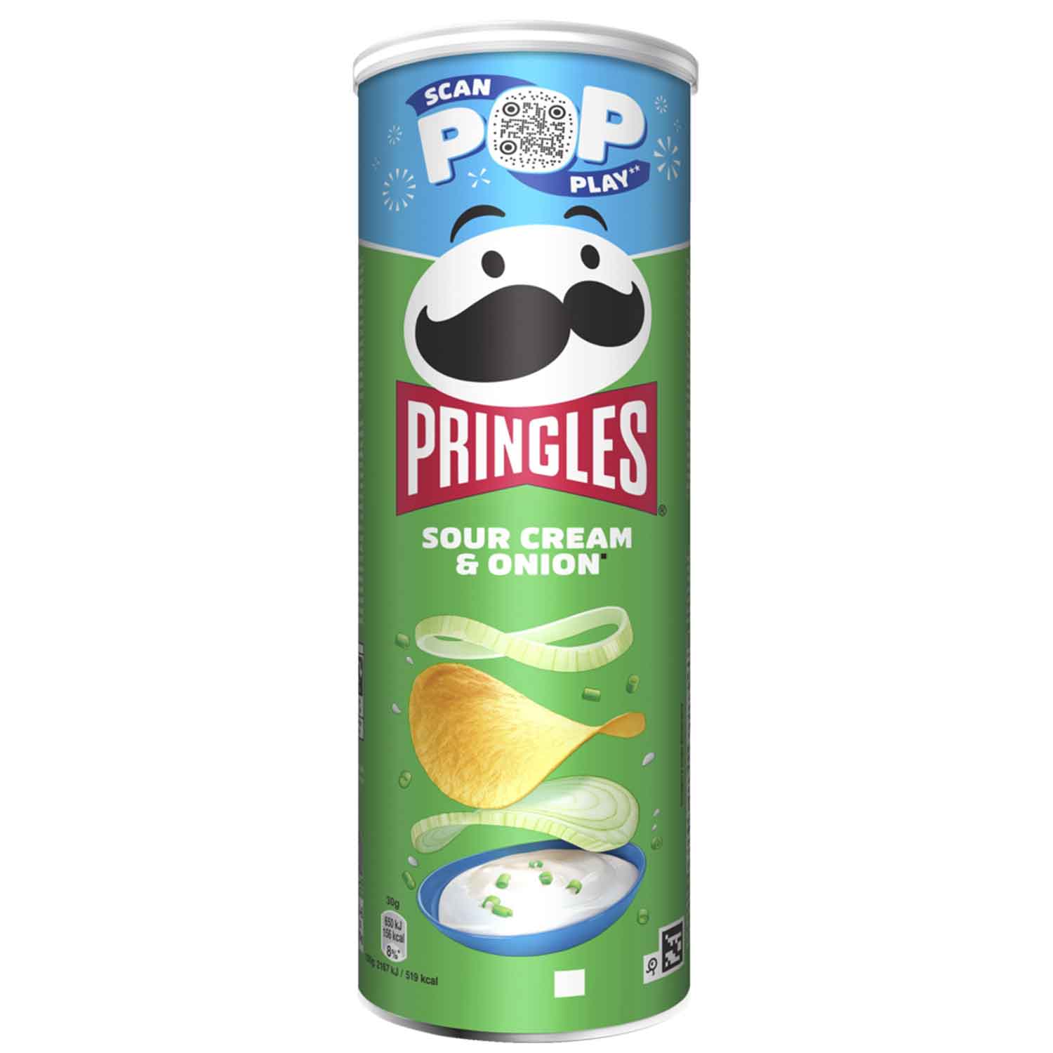 Pringles Sour Cream & Onion 165g
